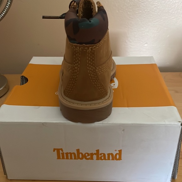 Timberland army/camouflage waterproof 6M/M/6 Toddler brand new/not worn - Picture 8 of 11